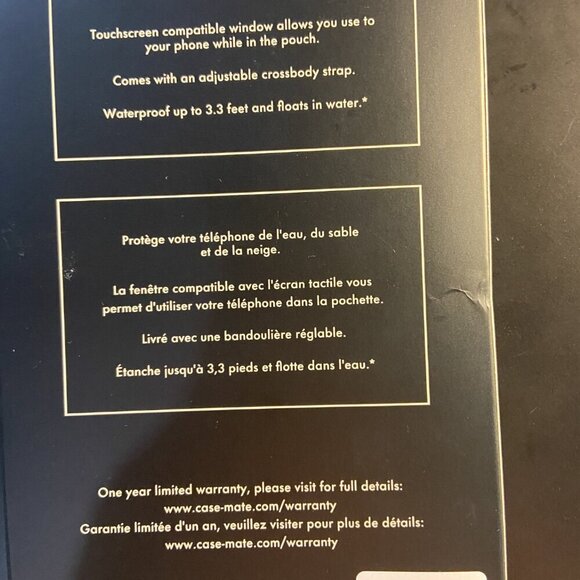 ♠️♠️ Kate Spade Floating Waterproof Phone Case - City Leopard - Picture 9 of 10